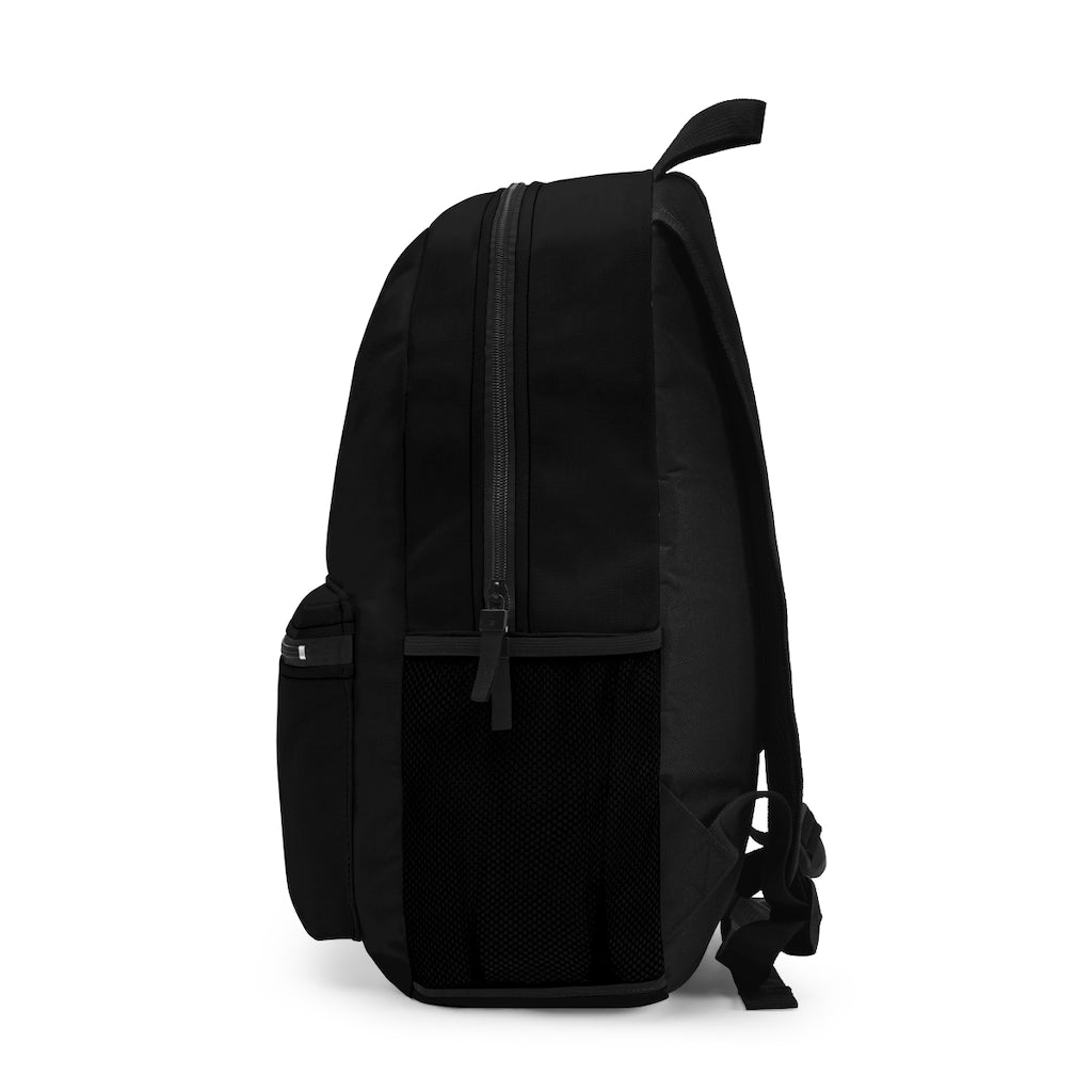 ICONIC Black Backpack Bag in Grey