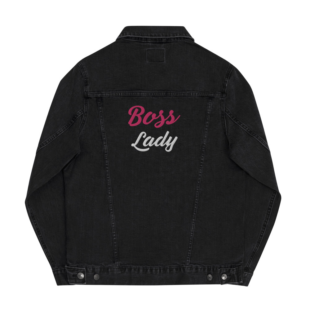 Boss Lady Black Denim Jacket